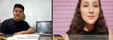 Estudiante Fernando Carpio y Kelly Velásquez, explica en que consiste la  Enfermería en Centro Quirúrgico