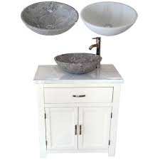 Between fresh fixture finishes and white vanity tops that wow, there's a lot going. Bathroom Vanity Unit White Painted White Marble Top Stone Basin Ebay