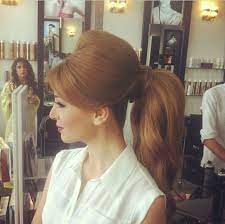 Big Ponytail With Curls By Salon Munir Erbil Ponytail Hairstyles Long Hair Ponytail Front Hair Styles