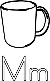 Mug Coloring Page Printable Worksheets For Kids Coloring Pages Birthday Coloring Pages Coloring Pages For Kids