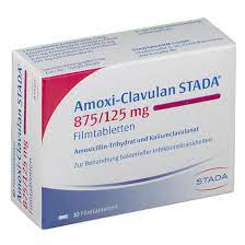 Amoxi Clavulan Stada 875 125 Mg 10 St Shop Apotheke Com