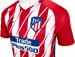 Imported from europe—product is 100% original. Nike Atletico Madrid Home Jersey 2017 18 Soccer Master