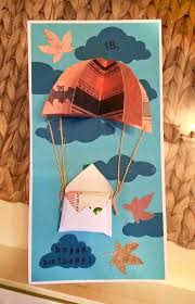 Geburtstagskarte Geldgeschenk Herbst Fallschirm Geschenke Geburtstagskarte Geschenke Basteln
