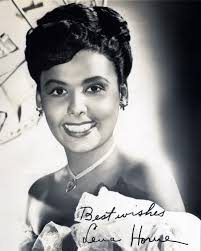 Retrato vintage firmado por Lena Horne. Impresión en blanco y negro de  Hollywood, impresiones en lienzo, foto clásica de Hollywood, sin marco.
