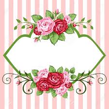 Floral pattern border cartoon decoration decoration border. Gambar Border Bunga Cantik