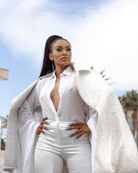 But there is one … Pearl Thusi Black Pearl In All White Which One Best Facebook