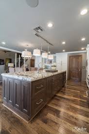 kitchen remodel with large granite