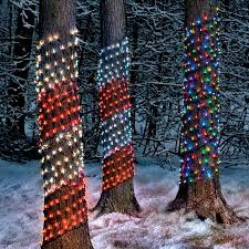 Led Ribbon Net Lights Outdoor Christmas Decorations Outdoor Christmas Net Lights