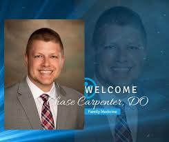 Reid welcomes Chase Carpenter, DO who specializes in family medicine.  Thanks for choosing to #BeReid. #ReidFaculty