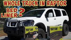 Raptor Paint Whole Truck Diy Raptor Coating Youtube
