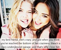 Crazy Best Friend Quotes For Girls. QuotesGram via Relatably.com