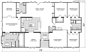 Jacobsen homes offers large, spacious five bedroom manufactured and modular homes available in double wide models. Triple Wide Mobile Homes Finding The Right Interior Layout