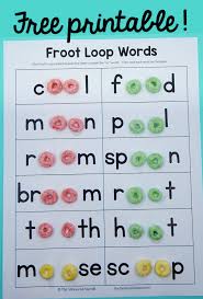 By olja schmidtmezgeron june 16, 2021in free printable worksheets270 views. Froot Loop Worksheet For Oo Words The Measured Mom