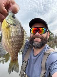 Bluegill are biting good at Duck Creek