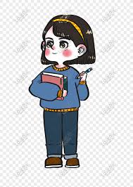 From master strategists like shikamaru (naruto) who plan one hundred steps away, to analytical geniuses like death note 's l who can predict his opponents moves before he even makes them, these anime characters are much smarter than the average human. Girls Day Smart Learning Cute Girls Cartoon Characters Png Image Picture Free Download 611708795 Lovepik Com