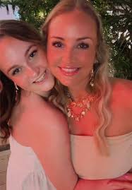 Miranda Johnson with Her Daughter