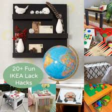 Helps you keep your things organised and the table top clear. Ikea Lack Table Hack Get 20 Genius Ideas Diy Candy
