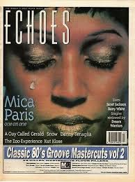 Echoes Newspaper 25 March 1995 Mica Paris
