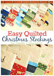 Great prices on decorations, costumes, cards & more seasonal items. Easy Quilted Christmas Stocking Tutorial U Create