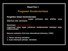 Maybe you would like to learn more about one of these? Kesekretariatan Oleh Supriati Sst Sekretaris Ppt Download