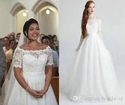 Gina Rodriguez As Jane Lace Wedding Dresses In Tv Dramas Short Sleeves A Line Off Shoulder Swee Short Wedding Gowns Gorgeous Wedding Dress Wedding Dresses Lace