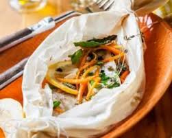Papillotes Poids Plume De Merlu Aux Agrumes Recette Papillote De Cabillaud Recette Recette Poisson