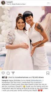 He is known for playing as adrian, the main character in the drama playboy itu suami aku. Alicia Amin Recalls The First Time She Met Fazura In Sweet B Day Post Hype Malaysia