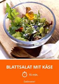 Blattsalat Mit Kase Rezept Blattsalat Salat Rezepte