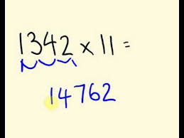 Lots Of Playlists On Math Tecmath Eleven Times Table Trick Work Faster Than A Calculator Using Vedic Math Youtu Math Tricks Learning Math Simple Math