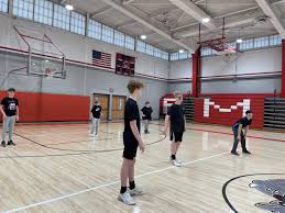 Volleyball tournament striking with competition