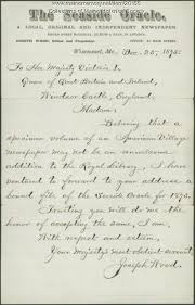 Victoria had celebrated her diamond jubilee in 1897, which marked the 60th anniversary of her accession to the throne and made her britain's. Joseph Wood To Queen Victoria 1875 Maine Memory Network
