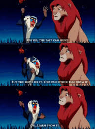 rafiki hits simba on the head with his stick simba: Rafiki Gifs Tenor