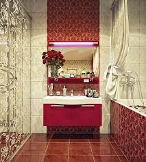 jaw droppingly gorgeous bathroom design that combine modern with vintage unique bathroom design pink bathrooms designs bathroom red