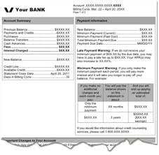 Decoding Your Credit Card Billing Statement Credit Card Statement Statement Template Credit Card