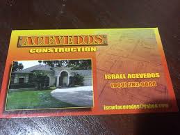 Here you will find features and archive lists about some of the action figures that i like to collect. Acevedo S Construction Home Facebook