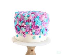 The gender reveal cake and the explosion cake for a very special announcement. Baby On The Way Gender Reveal Cake Sugar Sparrow