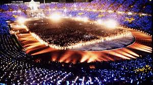 Official olympic photo of opening ceremony barcelona 1992. Thomas Bach Olympic Games Can Be Light At End Of Tunnel Olympics Video Eurosport