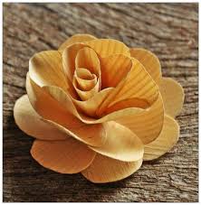 Wooden Roses Pdf Tutorial Using Birch Wood Shavings Wooden Roses Wood Flowers Wood Roses