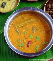 Kerala Sambar With Coconut Varutharacha Sambar Recipe Onam Sadya Sambar Recipe Recipe Recipes Cooking Sadya