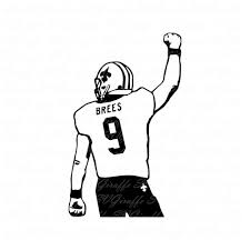 Drew Brees Jersey Svg Dxf Png Pdf Jpg Eps Files New Orleans Saints Vector Nfl Cricut Saints Cu New Orleans Saints New Orleans Saints Shirts New Orleans