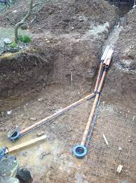 Koi pond bottom drain pipework. Mark Hobden Main Koi Pond Build The Concrete Base Goes Into The Pond And Filter House