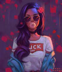 Maybe you would like to learn more about one of these? Artstation The Missing F Angel Ganev Girls Cartoon Art Anime Art Girl Cartoon Girl Drawing