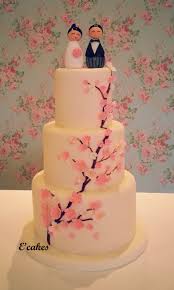 Japanese Cake Round Wedding Cakes Cherry Blossom Wedding Cake Japanese Wedding Cakes Japanese Cake