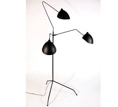 Organic Modernism Mid Century Modern Floor Lamps Black Floor Lamp Curved Floor Lamp