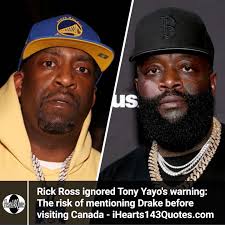 In the ever-volatile world of hip-hop, where words can turn into headlines  overnight, Rick Ross found himself at the center of controversy. Tony Yayo,  a seasoned rapper known for his no-nonsense advice,