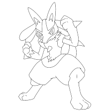 38+ pokemon lucario coloring pages for printing and coloring. Leuk Voor Kids Fun For Kids Lucario