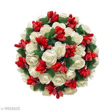 Women's hair clips are helpful and delightful touches to a quick updo. Buy Checkout This Latest Hair Accessories Product Name Vinshbond White Rose Artificial Flower Hair Bun Gajra For Women And Girls Juda Bun Hair Bun Styling Accessories For Rs285 Cod And Easy