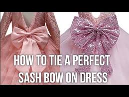 Kileen, this skirt is absolutely darling! How To Tie A Perfect Sash Bow On Dress How To Tie A Bow How To Tie A Perfect Bow Diybowdress Youtube