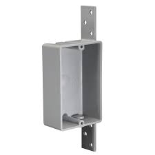 5 out of 5 stars (3) total ratings 3, $9.14 new. 1 Gang 8 Cu In Ez Box Shallow New Work Nail On Residential Electrical Switch And Outlet Box With Bracket Cantex Pvc Pipe And Fittings