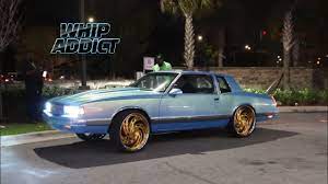 WhipAddict: How I Want My G Body To Run! Geeked Monte Carlo LS on 24s,  Smashin', Pearl Light Blue - YouTube